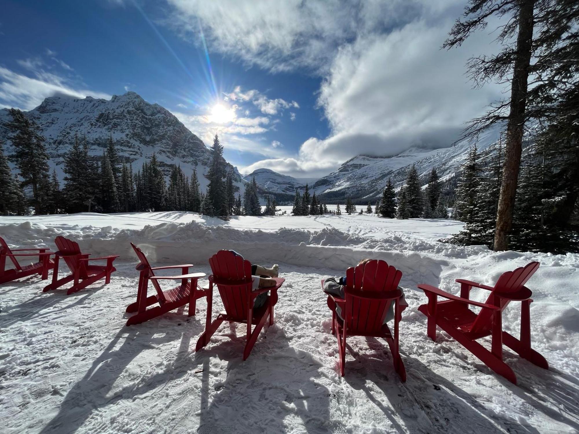 The Lodge At Bow Lake Lake Louise Exteriér fotografie